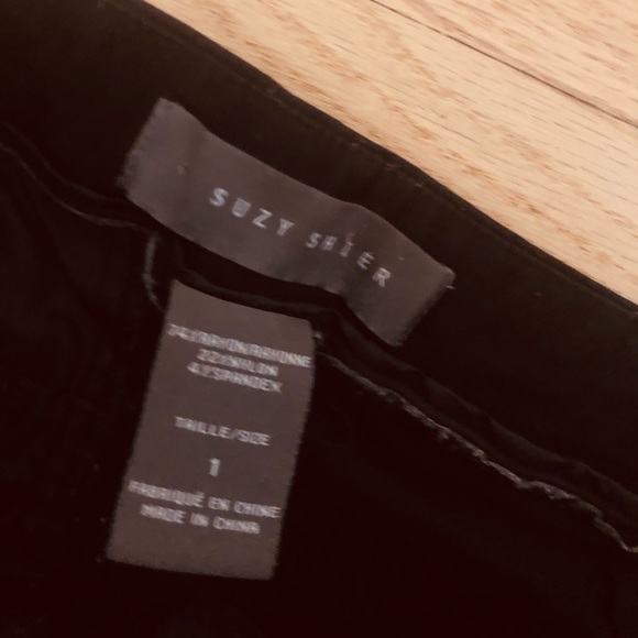 Susie Shier Black Skinny Dress Pants Size 3 - Picture 3 of 5